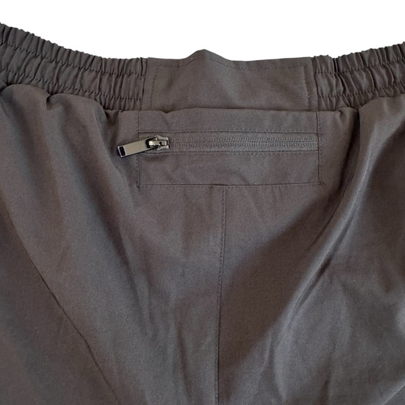 Marvel Avengers 2XL Black 2-in-1 Athletic Training Shorts Zip Pocket Graphic - Picture 5 of 10